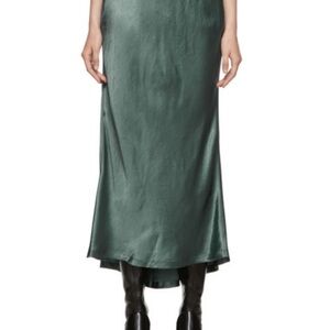 Sies Marjan Forest Green Midi Skirt